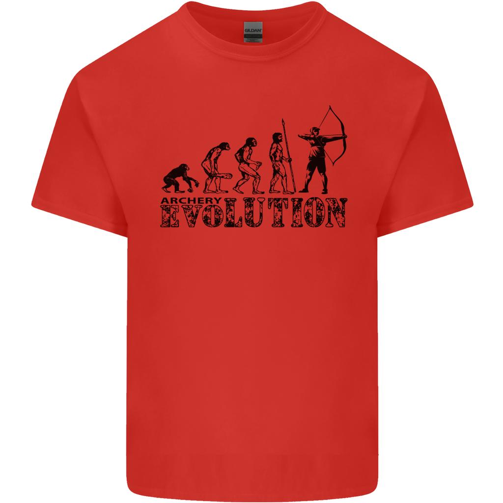 Evolution of an Archer Funny Archery Archer Unisexs Light Cotton TShirt