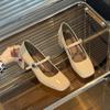 Commuter Square Head Mary Jane Women's Shoes Gentle Thick Heel Shoes