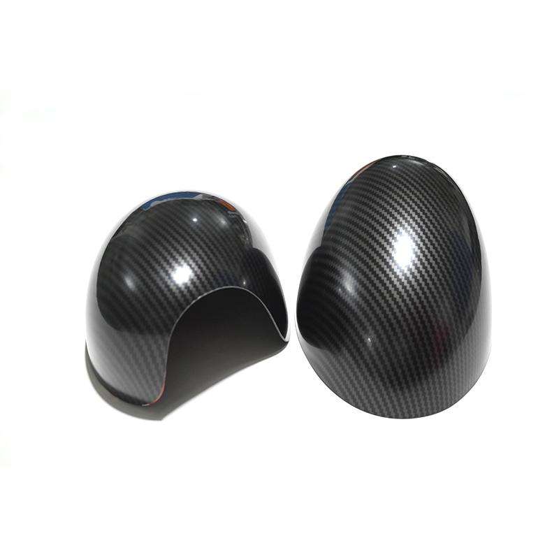 Die Schwarze Flagge Auto Schale Außen Rückspiegelabdeckungen Für BMW MINI Cooper One S JCW F54 F55 F56 F57 F60 2015-2019 Zubehör