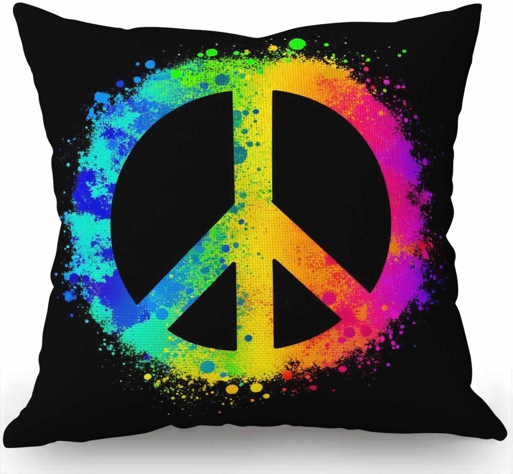 Vintage Compass Pillowcase Black and White Nautical Cushion Cover Wind Rose Decor Throw Pillow for Living Room Bedroom