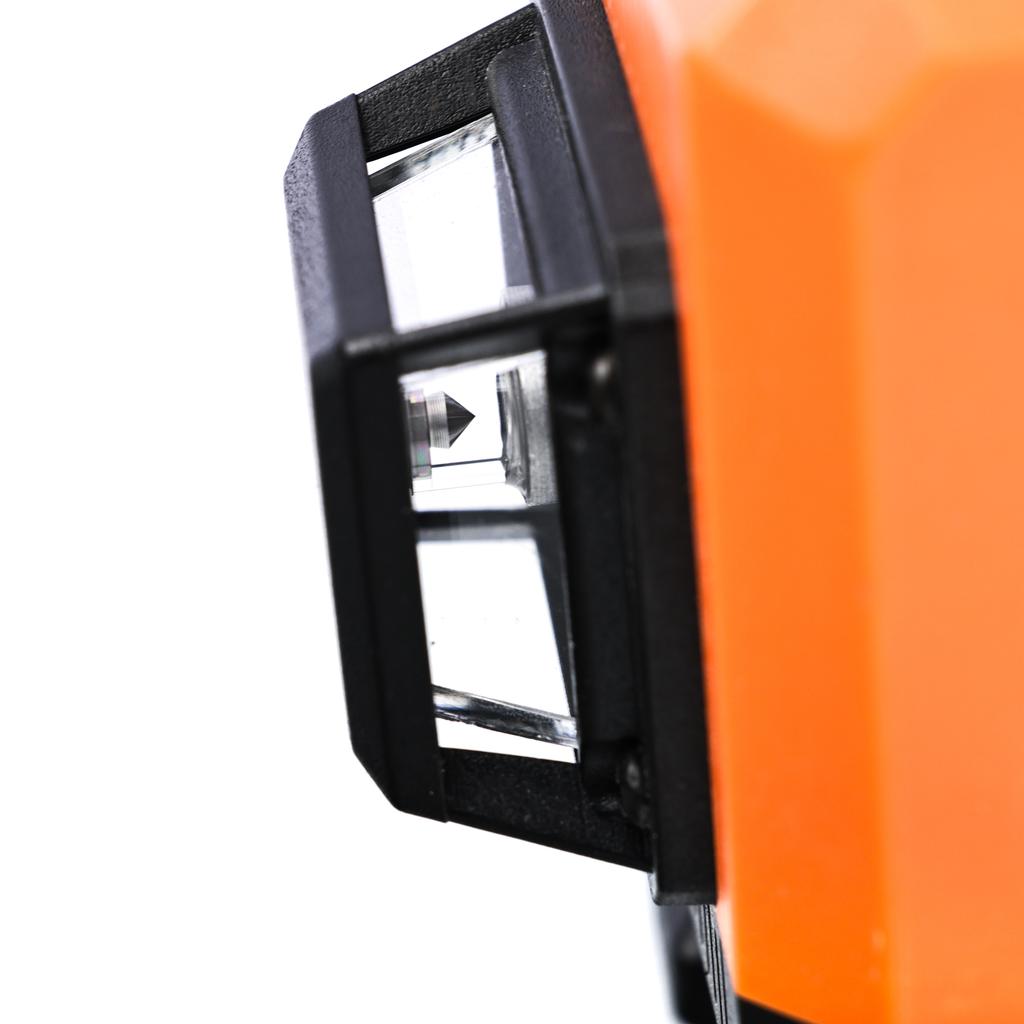 Rosfix Poziomica Laserowa Orange Tiger ROT12L – 12 Linii Laserowych | Samopoziomowanie | Statyw 43-120 Cm Z Pokrowcem