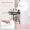 Einstellbare Breite Katze Tür Halter Fisch Geformt Design Schnelle Flex Strap Tür Stopper Pet Supplies
