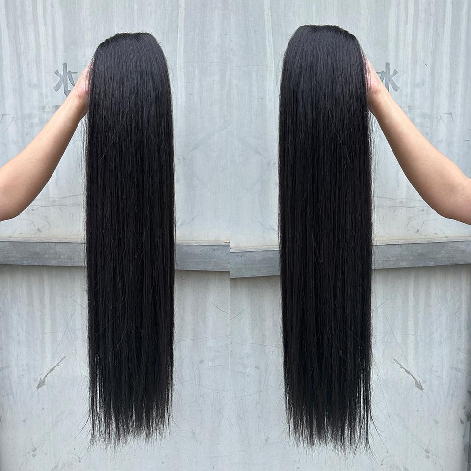 30 Inch 200g Straight Hair Bundles Bio Synthetic High Temperature Fiber Piano Blonde Red Hair ExtensionsHair Weaving Full to End