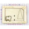 Papillon, Continental Toy Spaniel, Butterfly dog – Photo frame, engraved wooden frame | Art-Dog