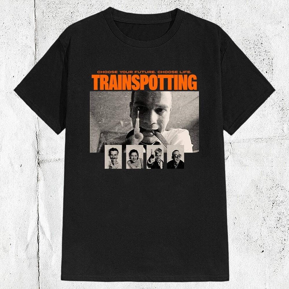Vintage 90s Trainspotting Movie Tshirt Unisex T-Shirt XL