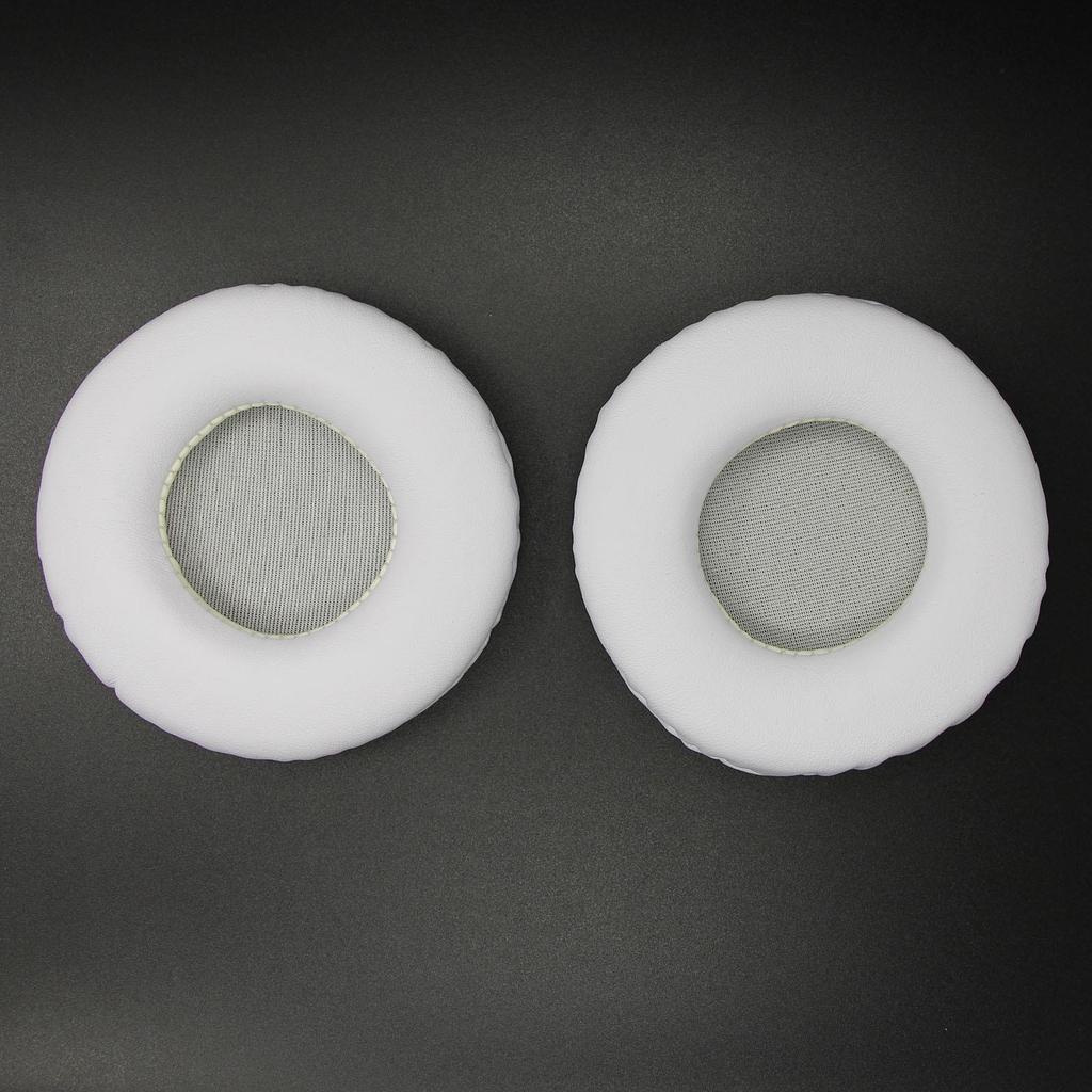 Universal Over-Ear Protein Leather Headphone Covers (45-110mm) - Round Gaming Ear Cups, Protective Sponge for Internet Cafe Headphones