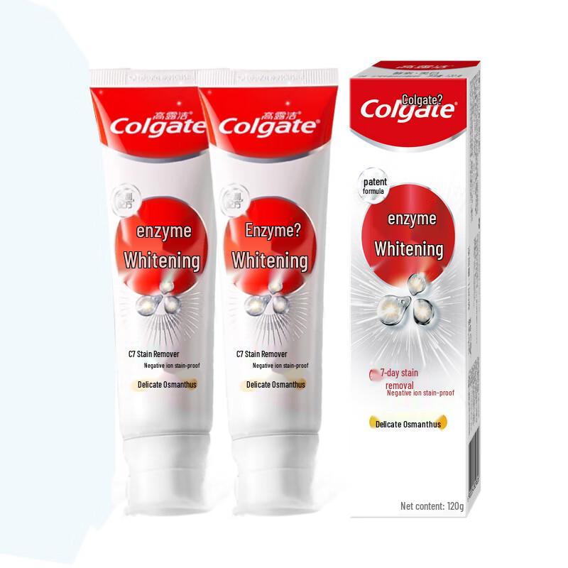 Colgate Enzyme Whitening Toothpaste, Osmanthus Flavor