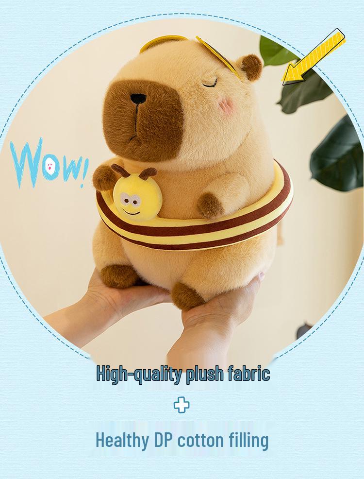 Adorable Capybara & Bear Plush Toy - Perfect Birthday Gift