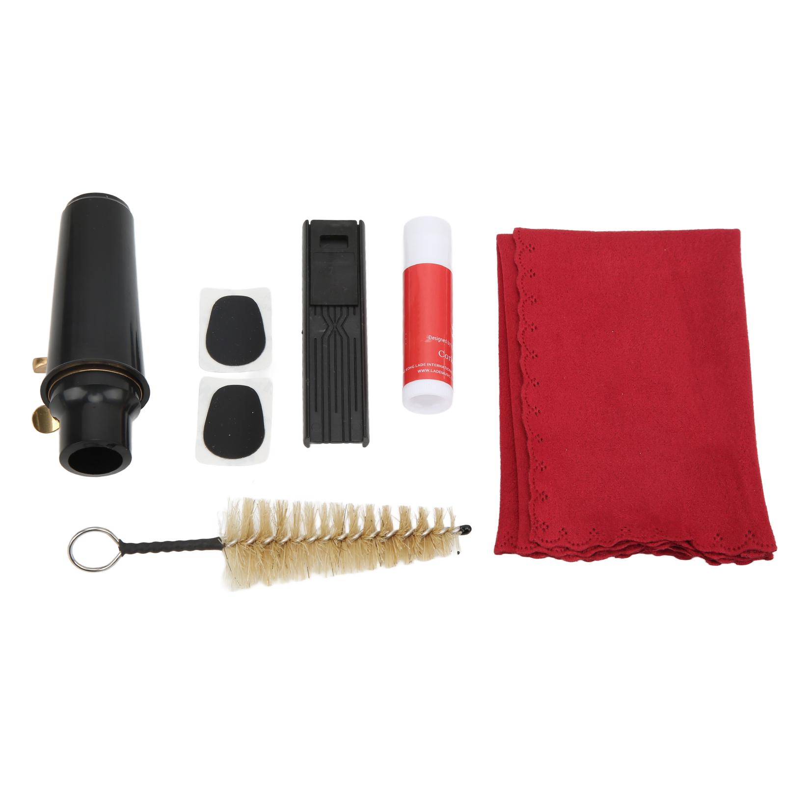 

Alto Saxophone Mouthpiece Kit Standard Saxophones Mouthpieces with Tooth Pad Brush