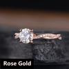 Zircon Ring - A Simple and Fashionable Engagement Jewelry Piece