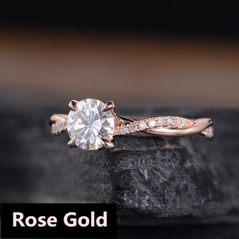 Zircon Ring - A Simple and Fashionable Engagement Jewelry Piece