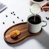 Natural Cashew Nut Wood Tray Wooden Breakfast Tray Serving Ware Fruit Platter  Coffee Table