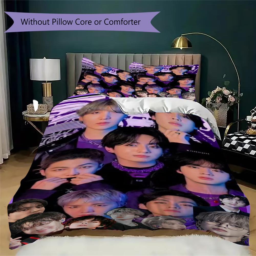 Pastel Pop Collage Bedding 1 Duvet Cover 2 Pillowcase Without Core Without Core Christmas Birthday Gift Duvet Cover And Pillowcase
