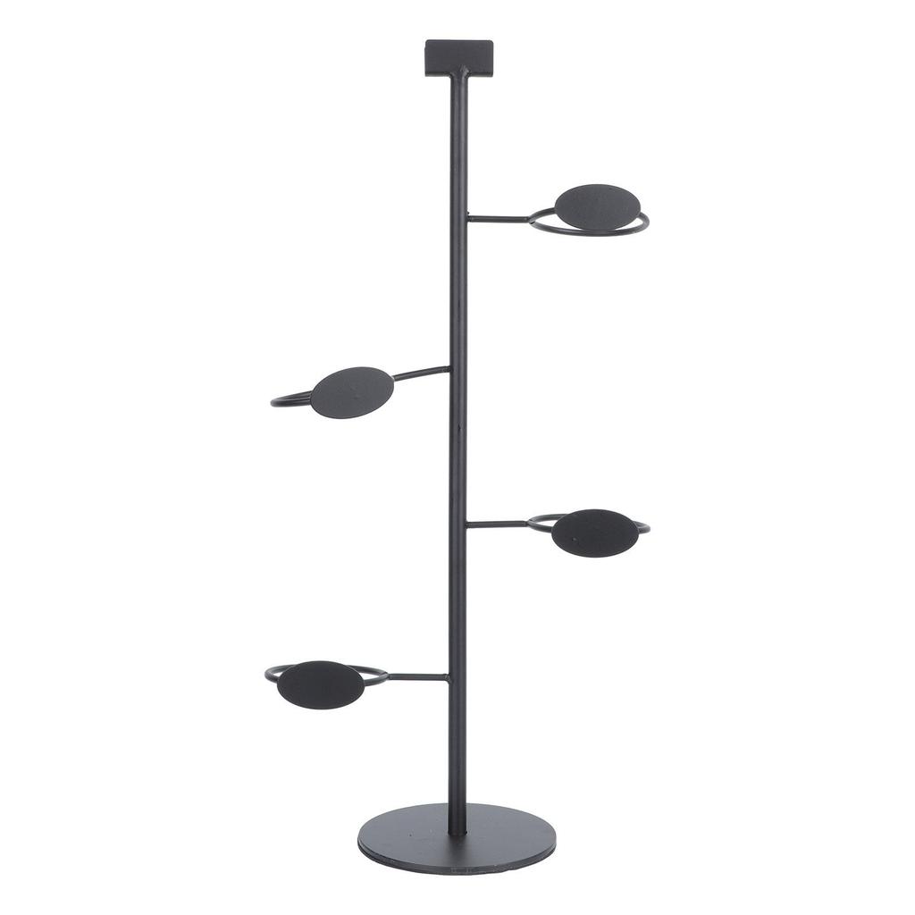 1Pcs Modern Cup Display Stand for Paper Cups Coffee Cups Storage Rack Black Metal Cup Holder Organizer for Kitchen Counter Desk