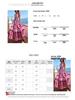 Bohemian Style Mid-Length Floral Print Dress with Elegant Wide Hem 