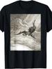 Paradise Lost Gustave Dore Satans Fall T-Shirt Men's Casual Clothes Perfect for All Season
