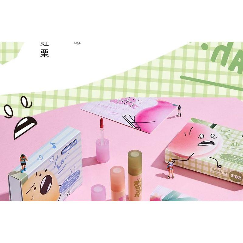 TOORUNE - Tiny Sweet Lip Gloss Set - 2 Types