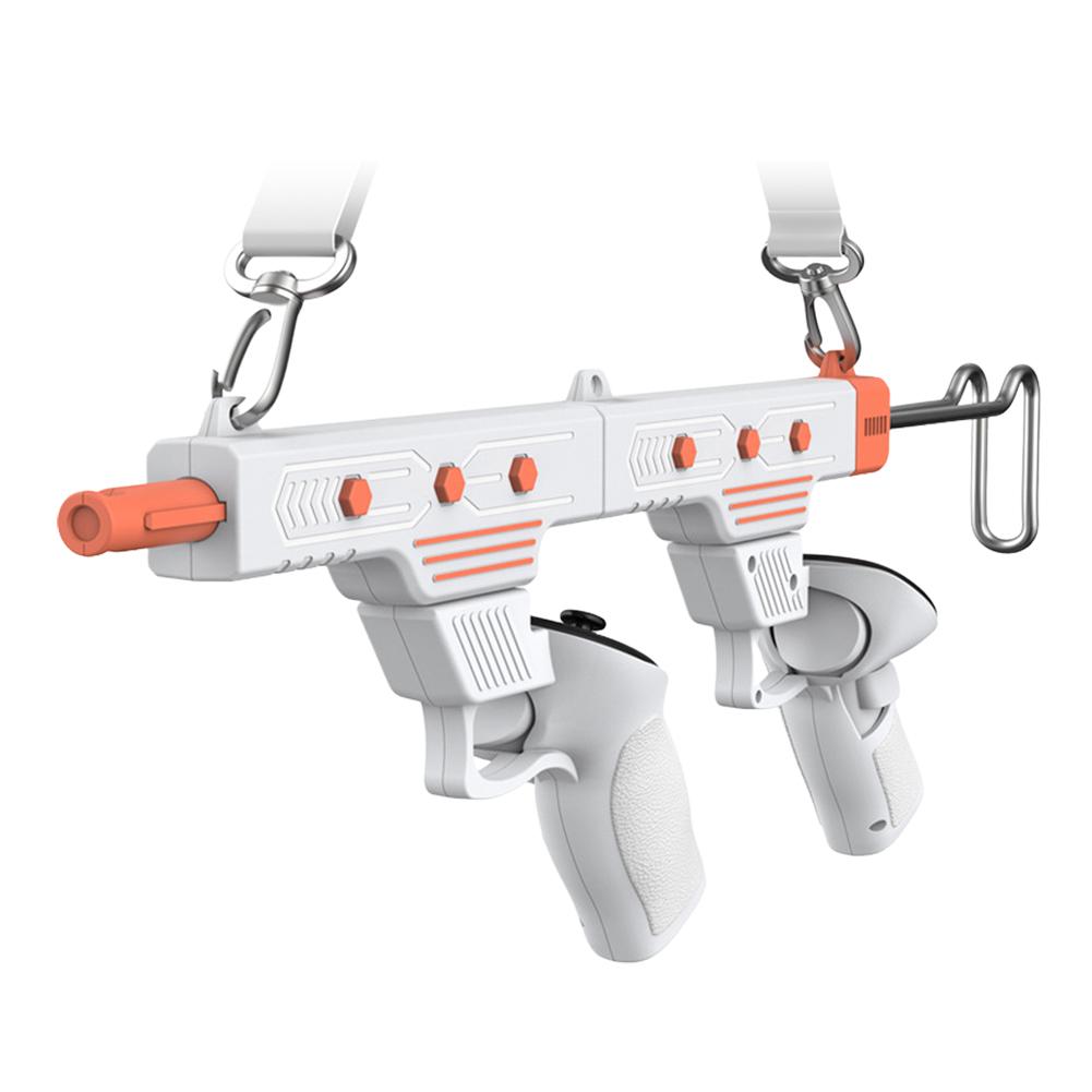 VR Gunstock VR Shooting Game Accessories Shooting Controller Handle Controller Grips for Meta Quest 3/Quest 3S