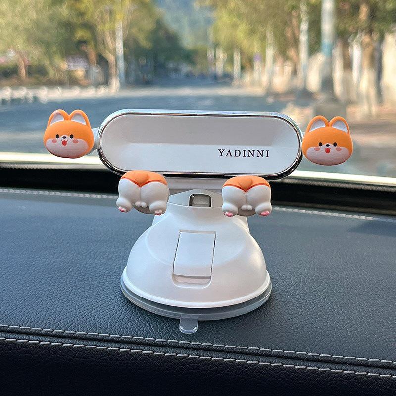 2026 Tricycle Navigation Car Phone Holder with Vacuum Suction Cup for Girls