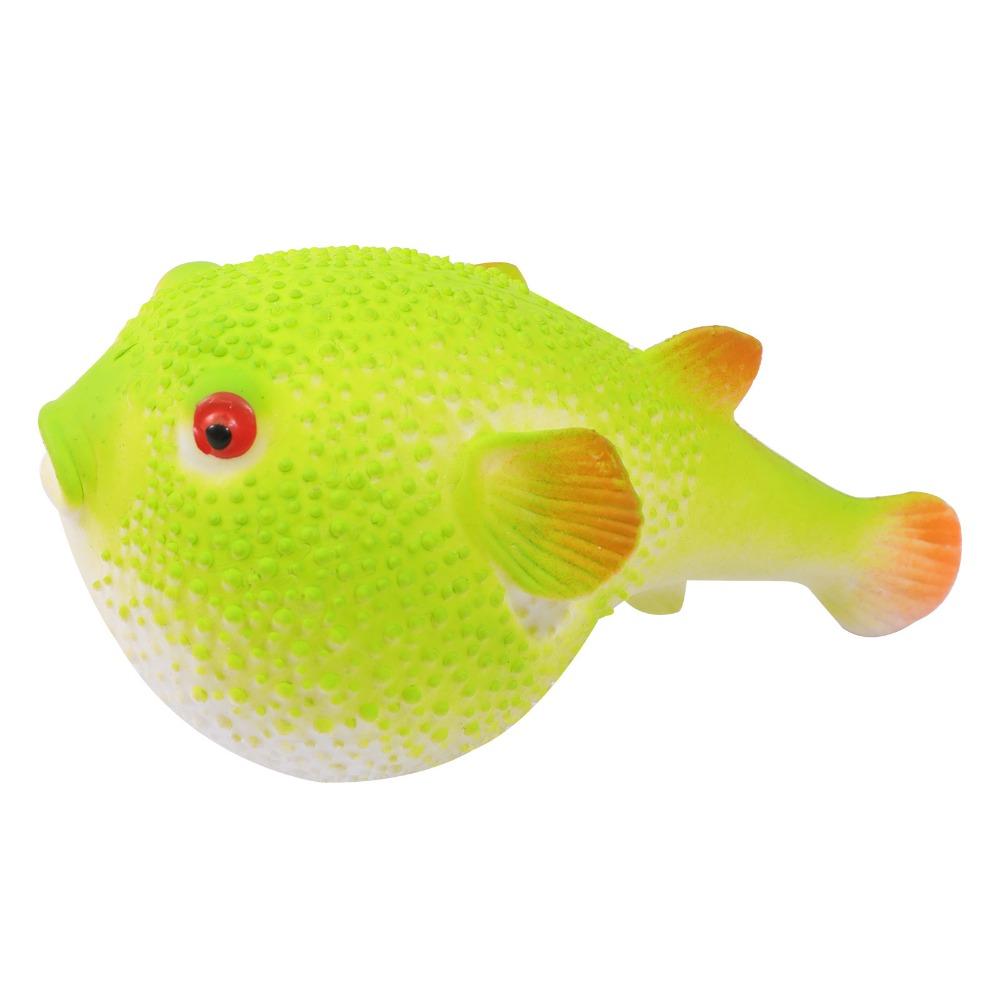 Inflatable Puffer Fish Squishy Rebound Toy Kids Gift Kindergarten Hand Squeeze Ball For Stress Relief