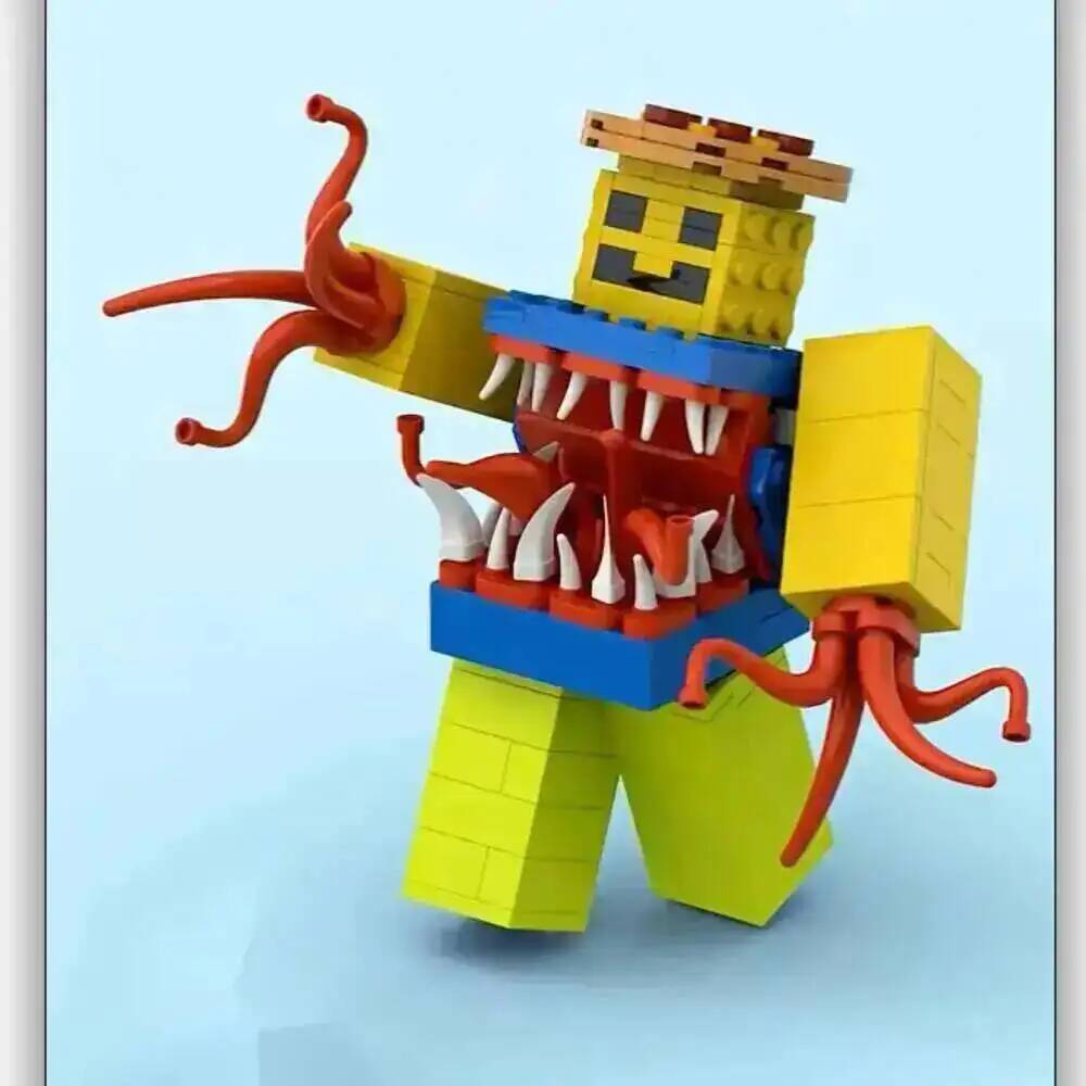 Subnautica Klocki Potwór Morski Bloop Klocki Potwór Jedzący Morze El Gran Maja Subnautica Klocki Zabawka Prezent