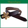 Genuine Leather Womens Belt With Automatic Buckle For Fashion Casual Wear