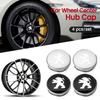60mm Car Wheel Center Covers Tire Hub Caps Emblem for 206 307 308 3008 207 208 407 508 2008 5008 107 106 205 4008 301