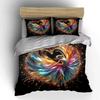 "Elegant Dance-Inspired Decorative Set" kid's and adults' bedroom decor, Exquisite three-piece bedding set gift