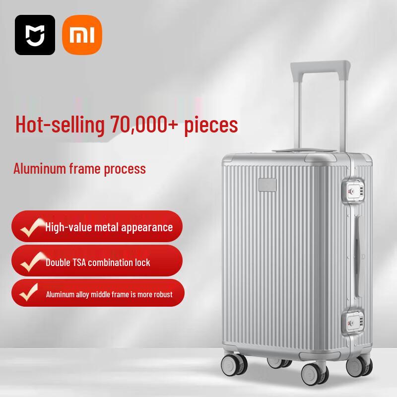 Xiaomi 20-inch Aluminum Frame Hardside Carry-on Luggage 20 inch