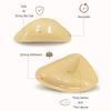 Women Triangle Nipple Cover Sticker Boost Insert Bra Lift Up Bra Pad Adhesive Cups Chest Patch Breast Invisible Bra Bikini Pads