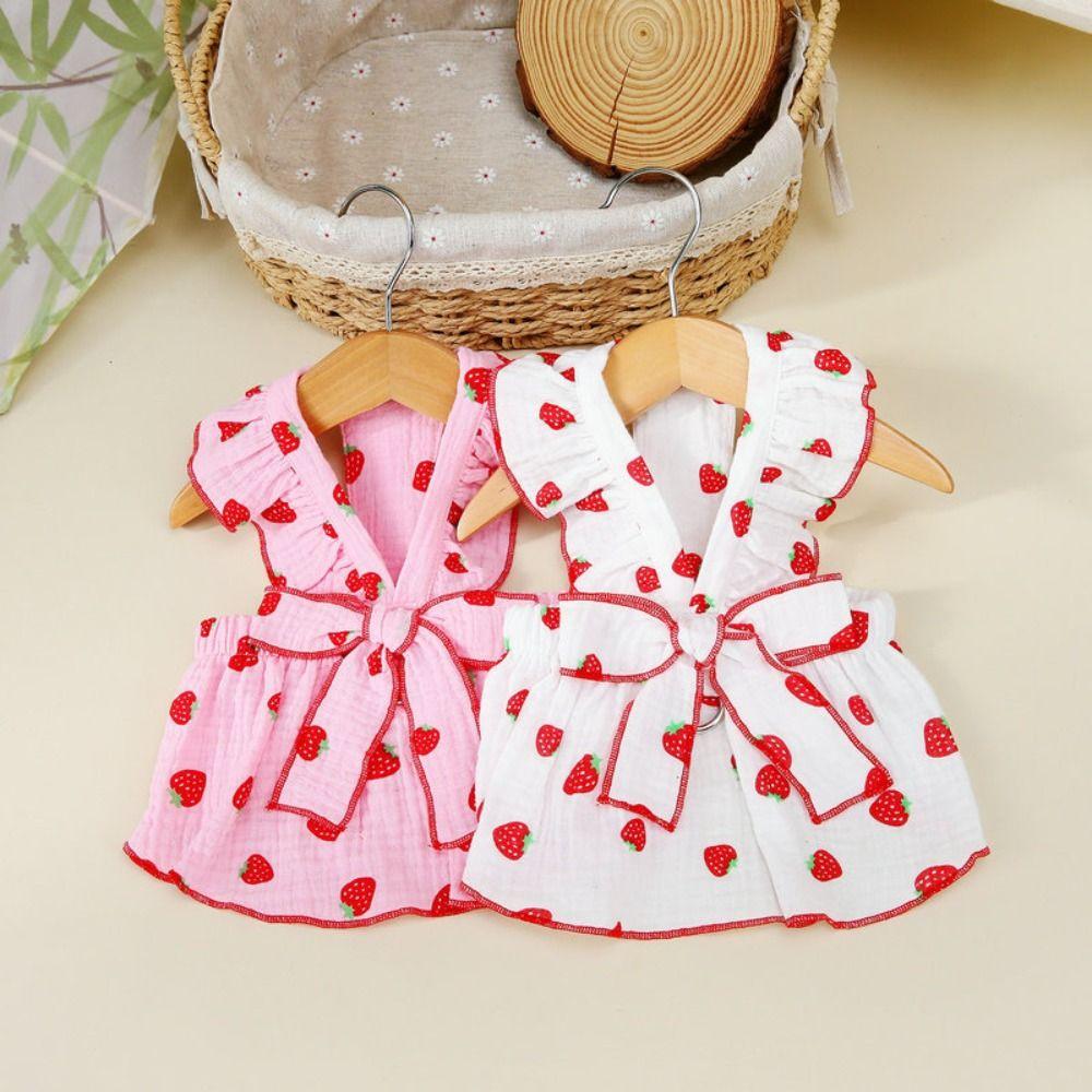 Soft Cat Skirt Fashion Pet Ladylike Dress Pet Vest Pet Clothes  Small Animal