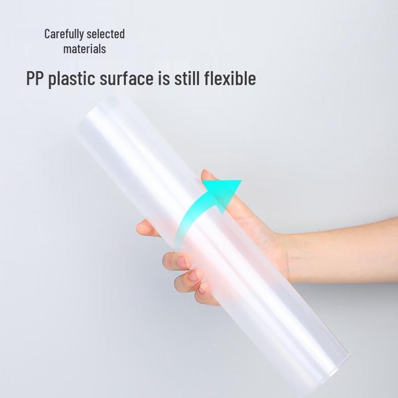 Deli A4 Transparent L-Shape File Folder