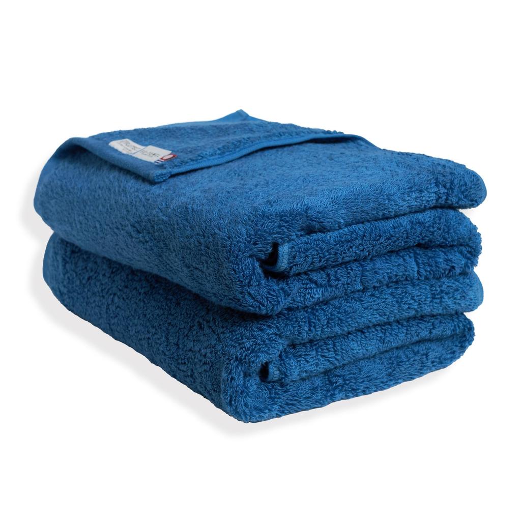 Imabari Towel Bath Highly Premium Pima Made in 120cm x Peacock 2 Towels Towels, SU-TOWEL+, Anti-viral, Antibacterial, Odor-Resistant, Absorbent,