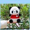Panda Plush Toy With Short Plush Material For Kids Birthday Gift And Collectors
