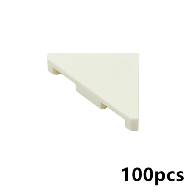 

100PCS MOC Bricks 22385 2x3 Shield Light Panel LED 22385 2x3 Tile Building Blocks DIY Construction Toys Compatible With 3068