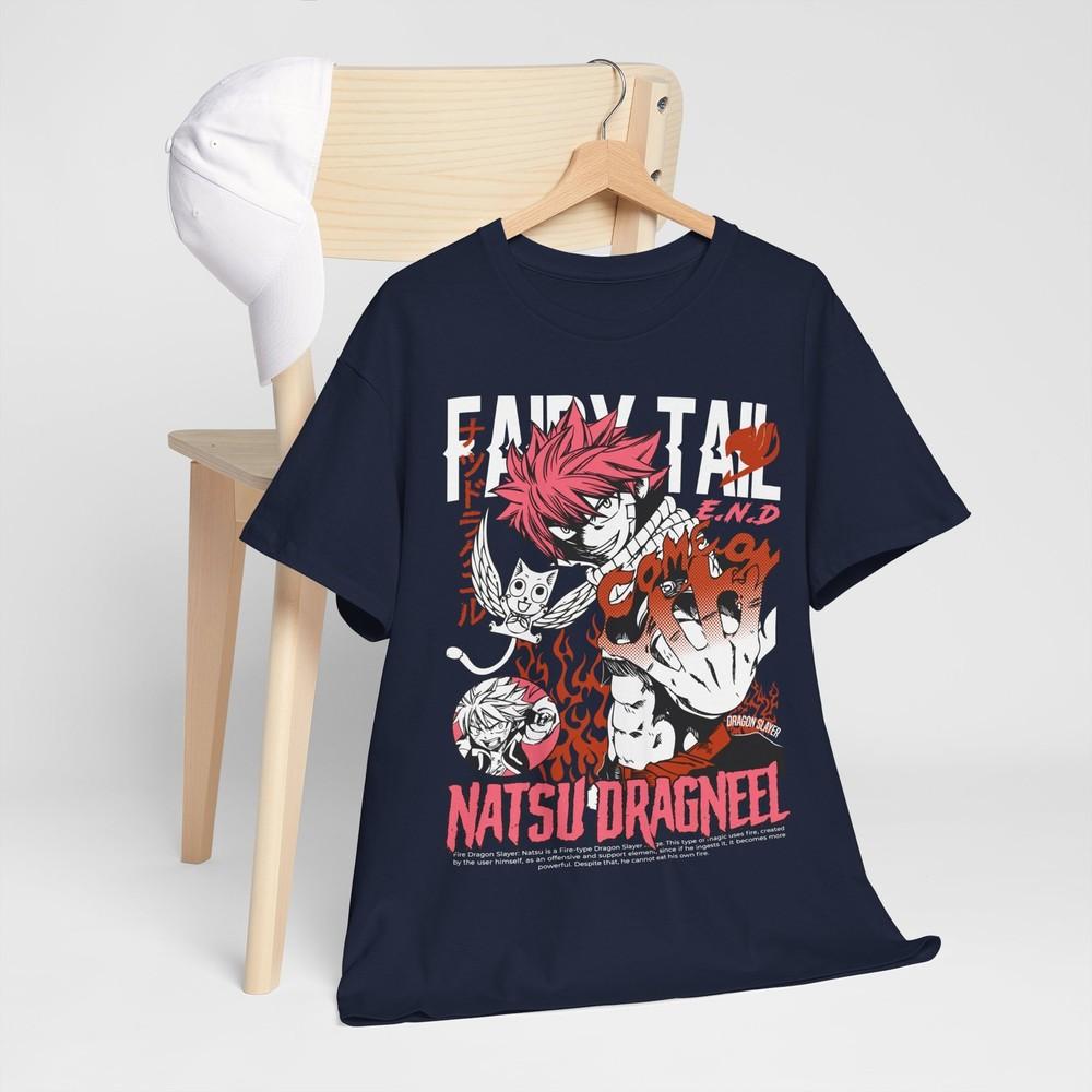 Fairy Tail Tshirt Gray Fullbuster Natsu Dragneel Girl Anime Gift Shirt All Size M