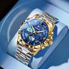 Fashion Starry Sky Van Gogh Men Quartz Watches Date Waterproof Luminous Small Three Pin Exquisite Men's Business Watches