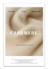 Women's Slim-Fit Cashmere Knit Top - Fashionable Half-High Neck, Casual Versatile Sweater