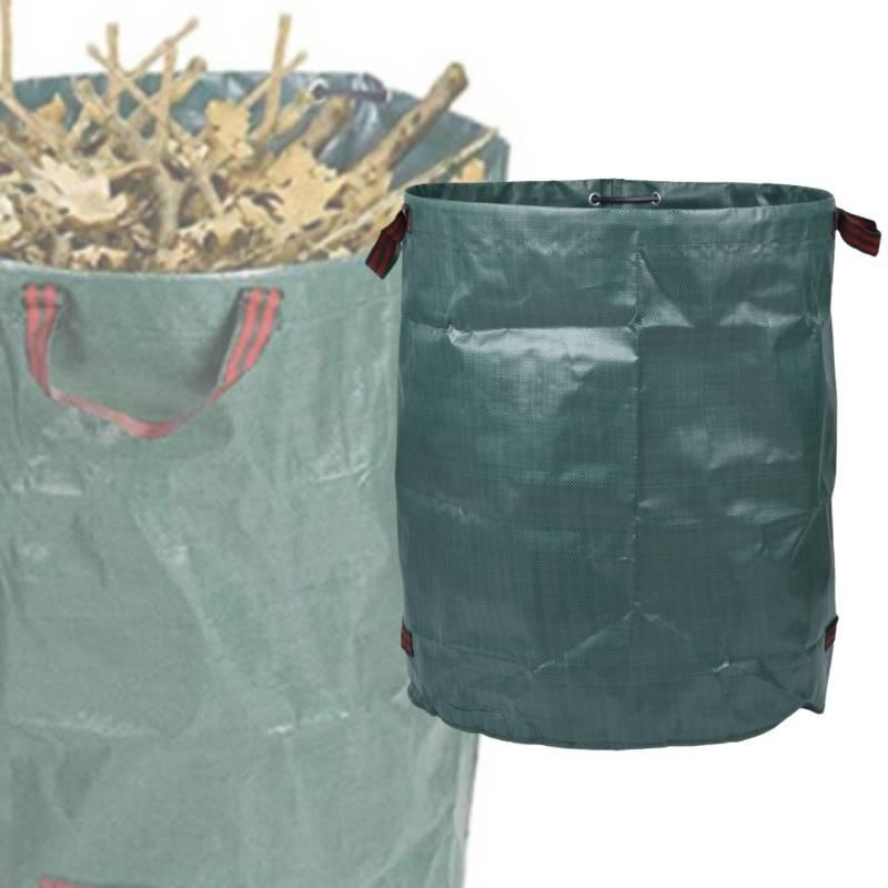 Durable Plastic Garden Waste Bag For Leaves And Branches High Capacity 60l To 500l