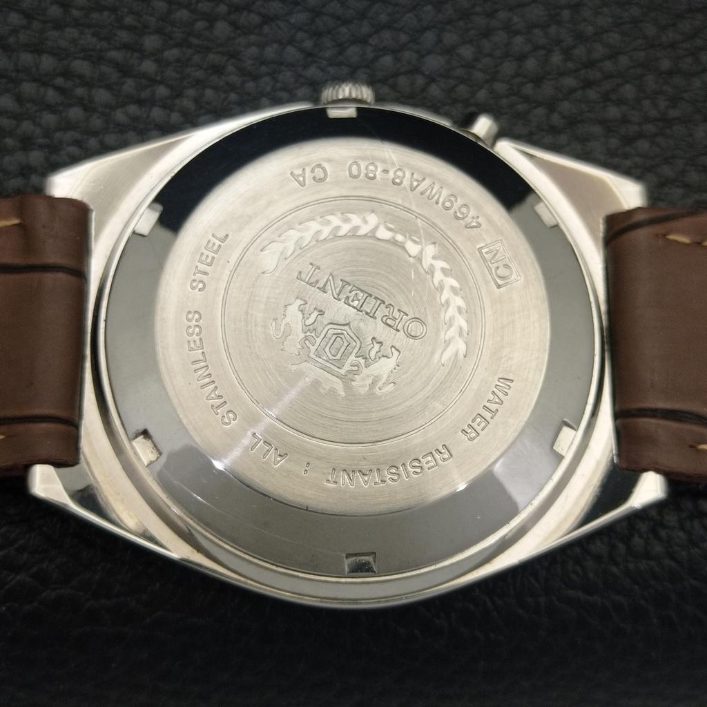 Orient CRYSTAL AUTOMATIC VINTAGE JAPAN 46941 MENS ORIGINAL DIAL WATCH A703338-1 R213b-a703338