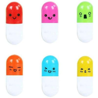 Retractable Egg-Shaped Bead Pen - Joyful, Pullable, and Cool Pill Capsule Ballpoint Pen