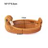 Multistyles Storage Rattan Woven Tea Tray  Restaurant Serving Tabletop Display