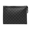 [Gebraucht] Pochette Voyage MM 'Schwarzes Damier Graphite Canvas' - Gut #D7WJF4