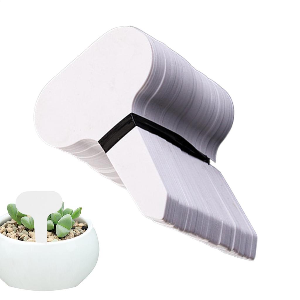 100pcs Garden Plant Tags PVC Potted Plants Labeling Markers Garden Tags Vegetable Labels for Plots Flower Pots Shrubs Gardeners