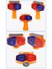 Solar LED Strobe Warning Light for Road Construction and Safety Cones