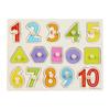 Wooden Puzzle Children Shaped Puzzle Montessori Educational Toy Puzzle 3 4 5 Years Shape Matching Shape Recognition Color Recognition Color Sense