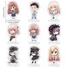 Anime My Dress-Up Darling Mini Acrylic Figures Cute Cartoon Flat Models Desk Standing Decoration Plates Collectibles