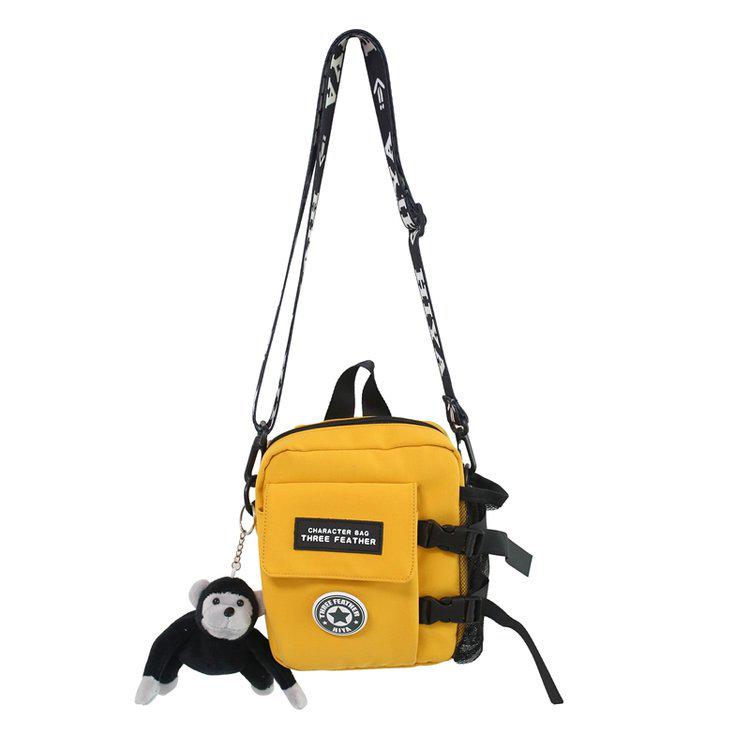 2022 Korean Style Unisex Nylon Crossbody Bag - Trendy, Lightweight, Casual Shoulder Bag for Men and Women