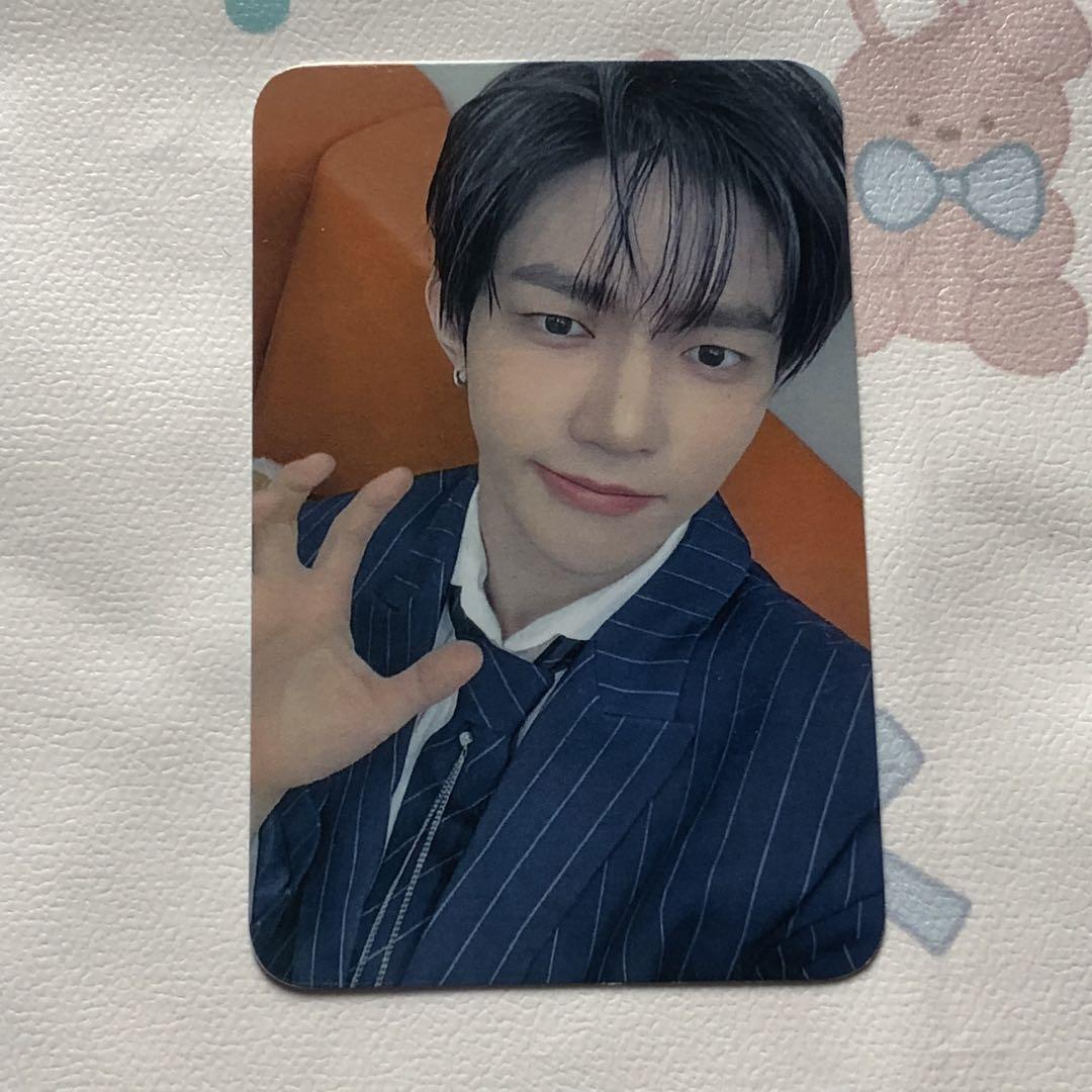 

[USED] ZB1 BLUE PARADISE Zhang Hao Pre-recorded Popular Song Sanok Trading Card