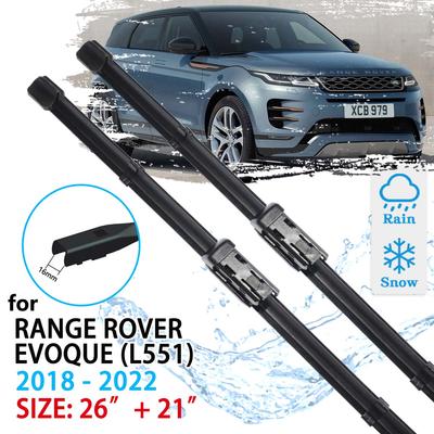 Przednie pióro wycieraczki samochodowej do Range Rover Evoque L551 2018 2022 akcesoria do szyb przednich szczotki do okien